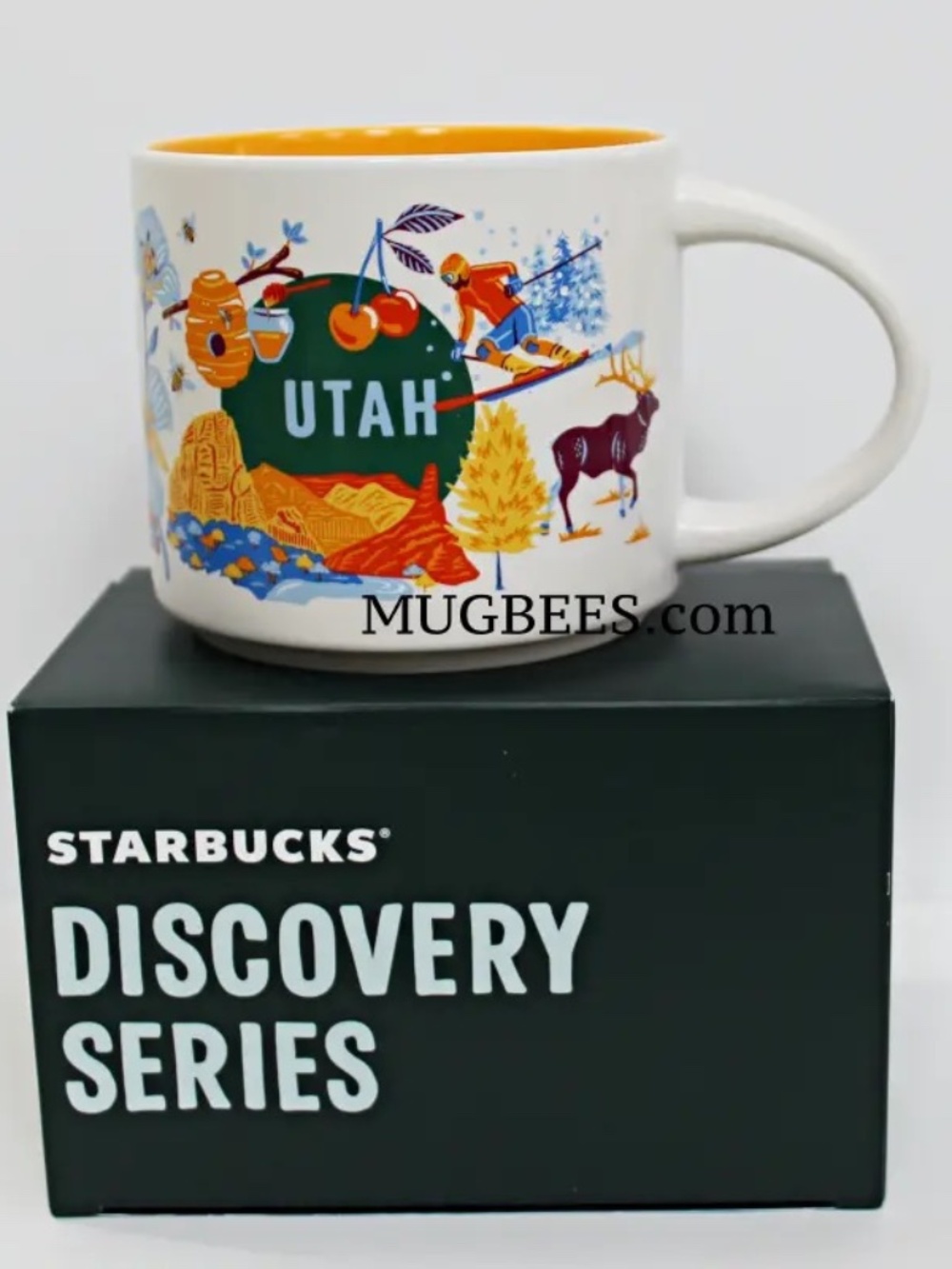 Starbucks Discovery Series UTAH Ceramic Coffee Tea Cup Mug 14oz NEW
